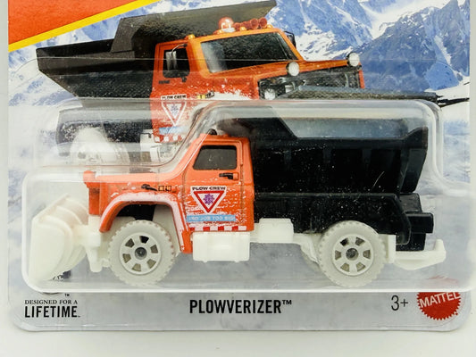 Plowverizer Matchbox 2026 Mainline 1:64 Pług Śnieżny Blister Pomarańczowy – zdjęcie 2