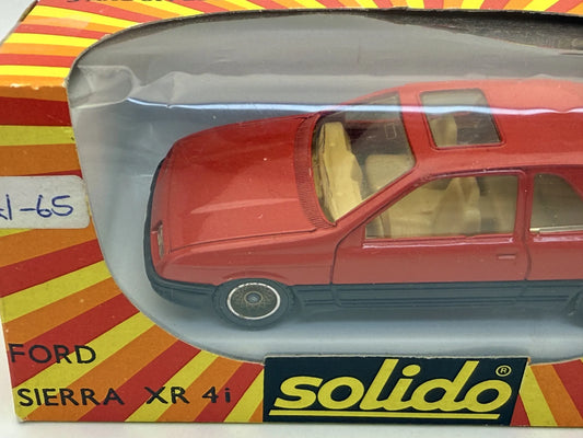 FORD SIERRA XR 4I Solido '75 Czerwony 1:43 Made in France – zdjęcie 2
