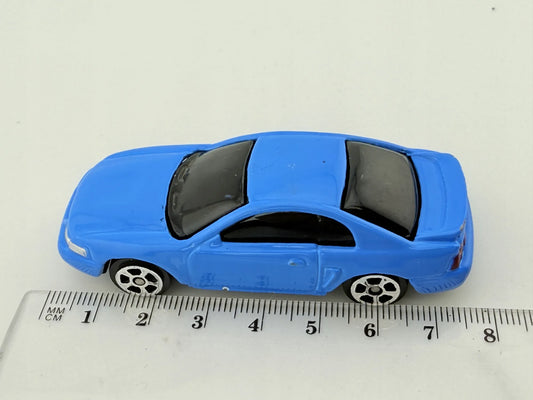 '99 Mustang Maisto Niebieski 1:64 – zdjęcie 2