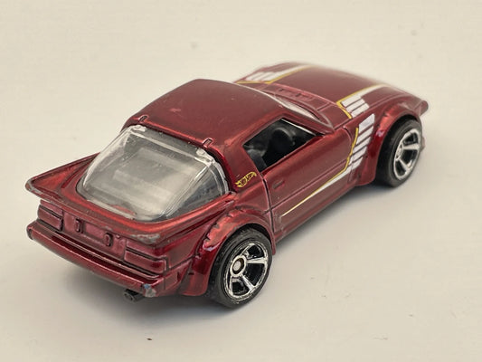 MAZDA RX-7, Hot Wheels 2011, Die cast I NL, Czerwony, 1:64, Resoraki – zdjęcie 2