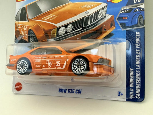 BMW 635 CSI Hot Wheels 2025 Pomarańczowy 1:64 – zdjęcie 2
