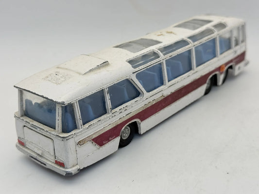Autobus Vega Major Luxury Coach Dinky Toys '70 Biały 1:43 Made in England – zdjęcie 2
