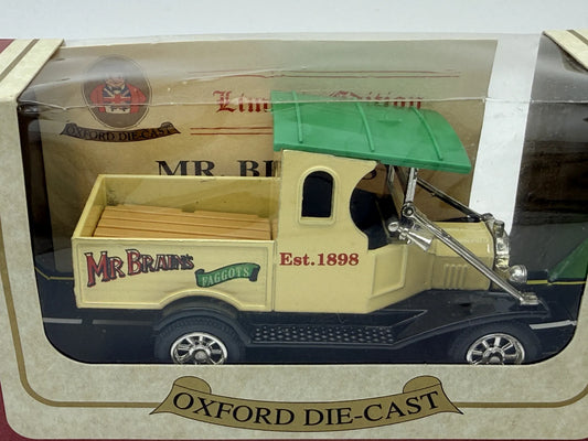 Ford Model T Oxford 1:64 Made in Gt Britain Mr Brains Faggots Blister – zdjęcie 2