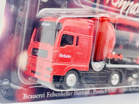 MAN Grell 1:87 Ciężarówka Promocyjna Herforder Blister Czarny Promocyjny – zdjęcie 2