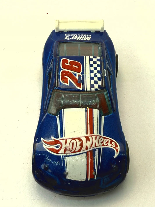 Circle Track Hot Wheels 2008 Niebieski 1:86 – zdjęcie 2