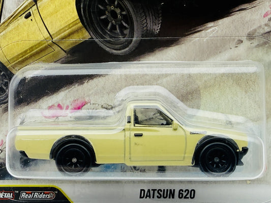 Datsun 620 Hot Wheels 2026 1:64 Pickup Blister Żółty – zdjęcie 2