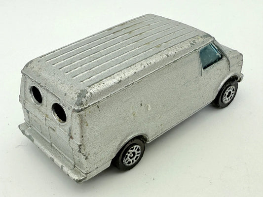 Chevrolet Van Corgi Srebrny 1:64 Made in Wielka Brytania – zdjęcie 2