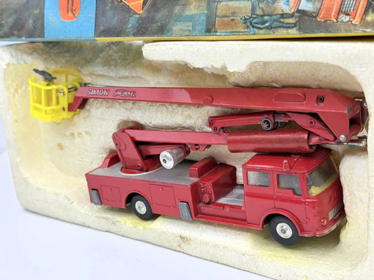 SIMON SNORKEL FIRE ENGINE Straż pożarna Corgi 1964 1:34 Made in Gt Britain – zdjęcie 2