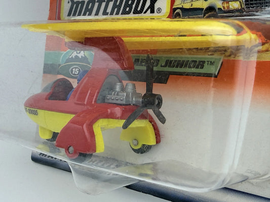 Aero Junior Matchbox 1998 Mainline 1:64 Helikopter Blister Czerwony – zdjęcie 2