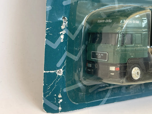 MAN F2000 St High Speed 1:87 Ciężarówka Promocyjna Hasen-Bräu Ostern 2001 – zdjęcie 2