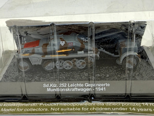 Sd.Kfz. 252 Leichte Gepanzerte Munitionskraftwagen AmerCom Szary 1:72 – zdjęcie 2