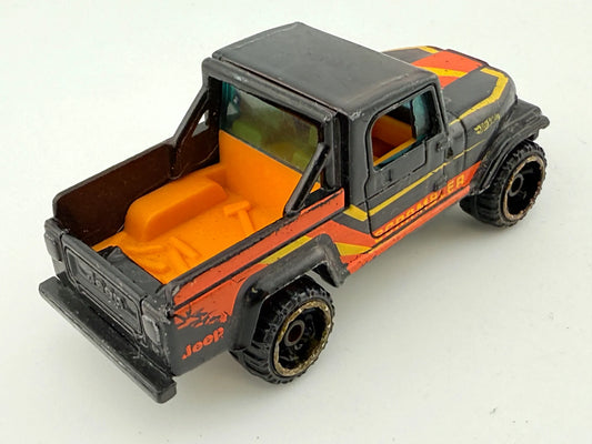Jeep Cj-8 Scrambler Mainline Hot Wheels 1982 Czarny 1:64 – zdjęcie 2