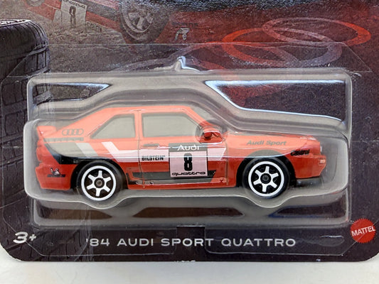 '84 AUDI SPORT QUATTRO SILVER Hot Wheels 2026 Czerwony 1:64 – zdjęcie 2