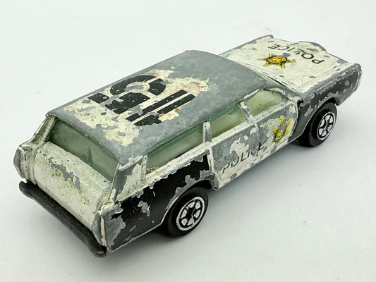 Ford Police Wagon, Policja, Yatming (?), die cast resoraki, 1:60 – zdjęcie 2