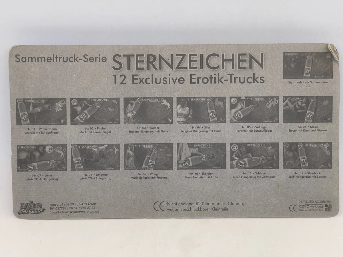Mack CH600 Gefra-Werbung 1:87 Ciężarówka Promocyjna ICE BIER Blister Czarny – zdjęcie 5