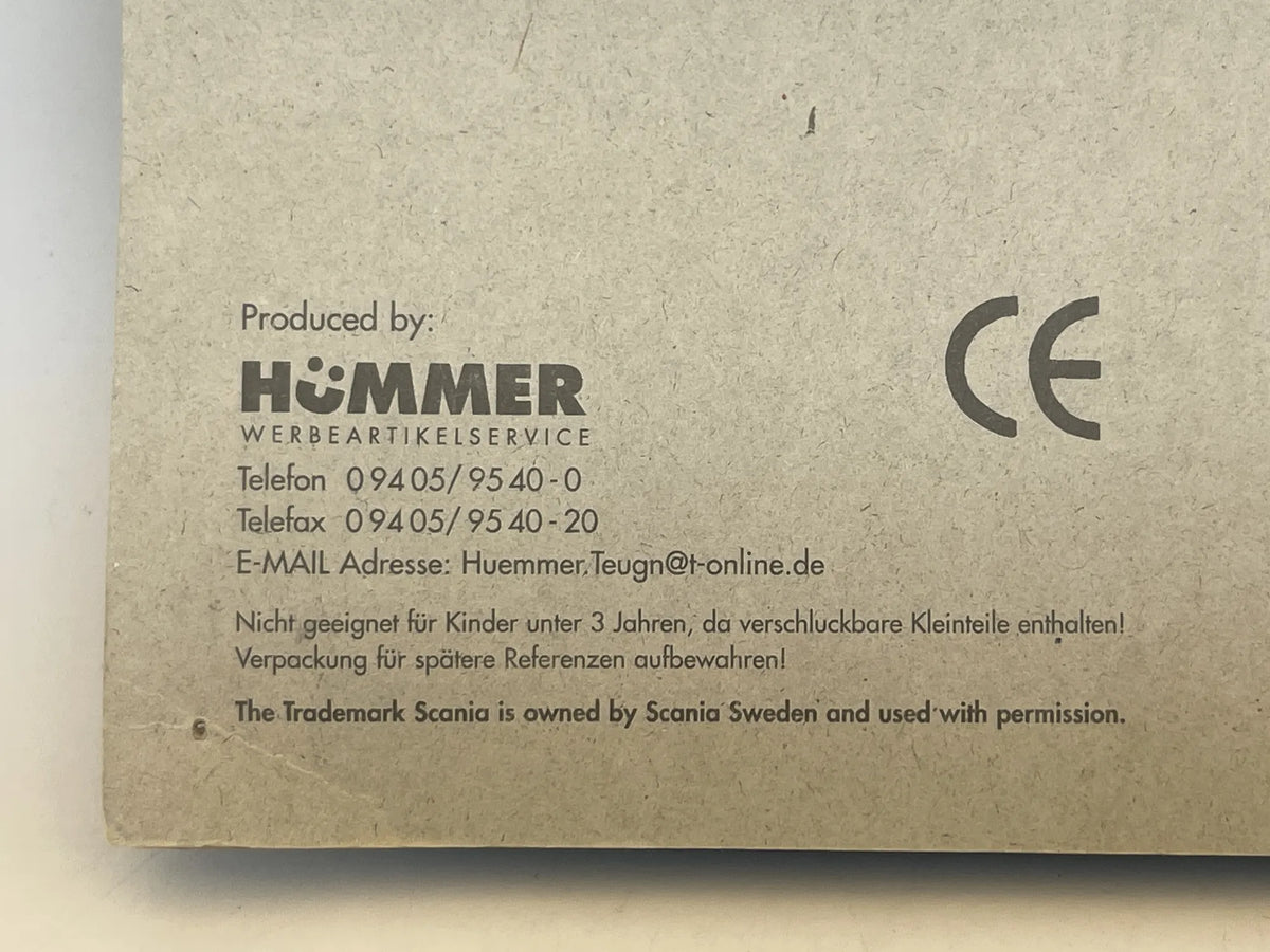 Scania Hümmer 1:87 Ciężarówka Promocyjna Leikeim Premium Blister Czarny – zdjęcie 6