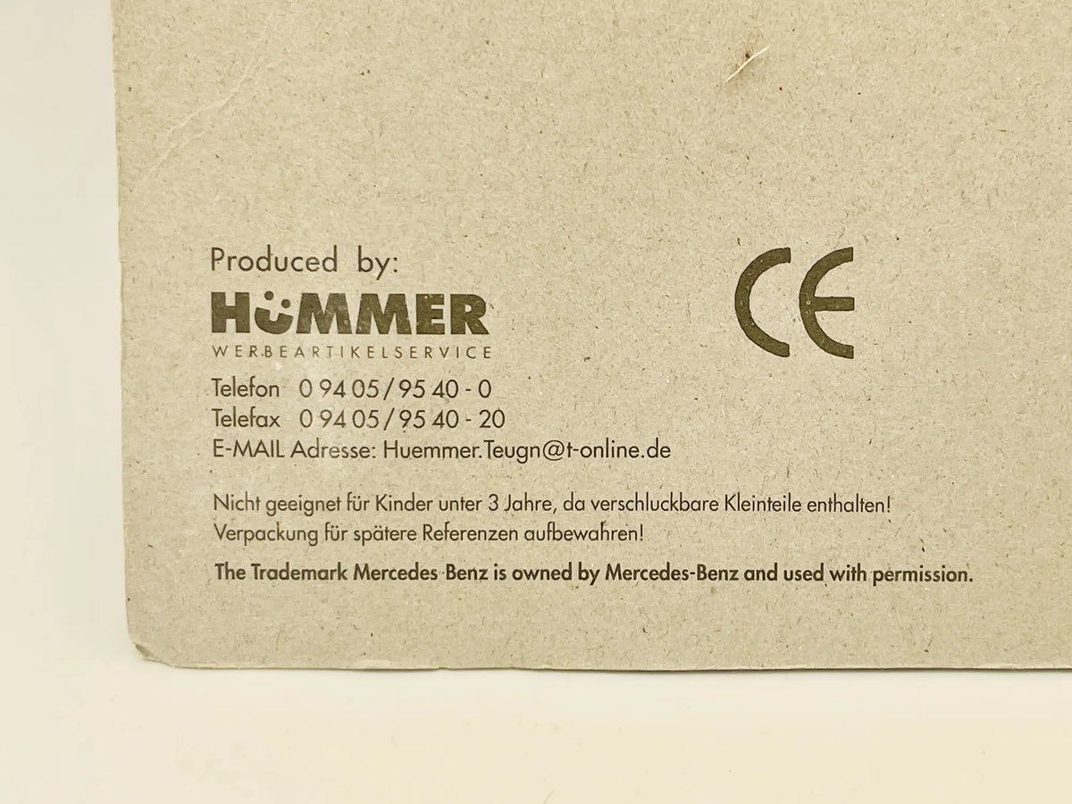 Mercedes-Benz Actros Hümmer 1:87 SELTERS Blister Niebieski Promocyjny – zdjęcie 7