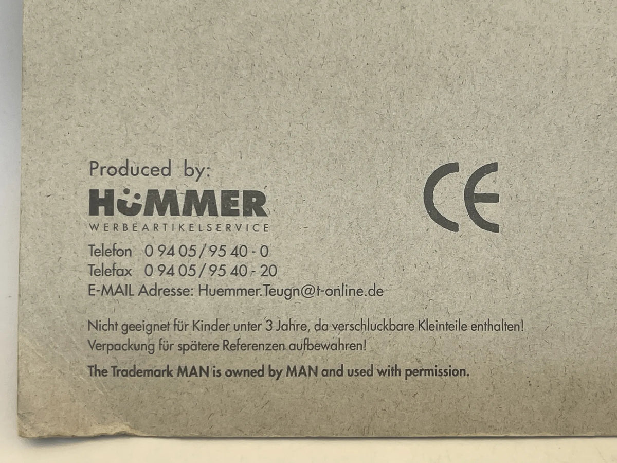 Klasyczna Ciężarówka Man Z Lat 50. Hümmer 1:87 Błękitny Blister Promocyjny – zdjęcie 6