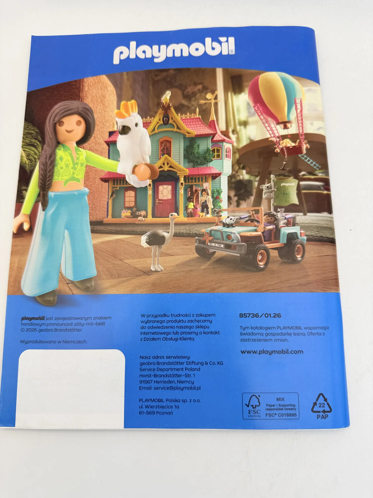 Katalog Playmobil I-VI 2026 Playmobil 2026 1:1 Made in Germany – zdjęcie 6