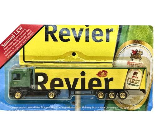 Renault Magnum Grell 1:87 Ciężarówka Promocyjna Revier Blister Promocyjny – zdjęcie 2
