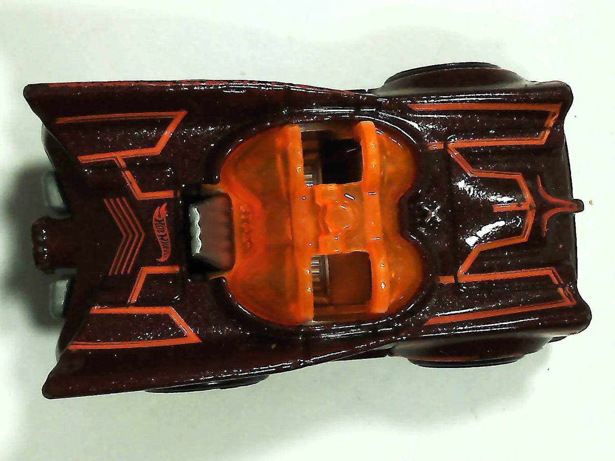 CLASSIC TV SERIES BATMOBILE, Hot Wheels, Resoraki, Die cast, bordowy, 1:64 – zdjęcie 16