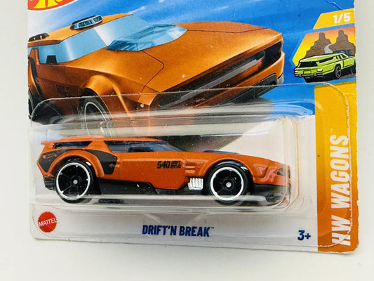 Drift'n Break Hot Wheels 2025 HW Vans 1:64 Blister Pomarańczowy – zdjęcie 2
