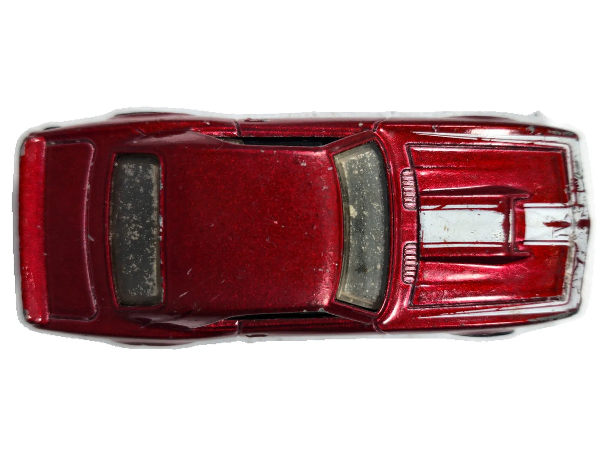 Chevrolet Camaro Copo 1968 Hot Wheels 2010 1:64 Luzak Bordowy Muscle Car – zdjęcie 8