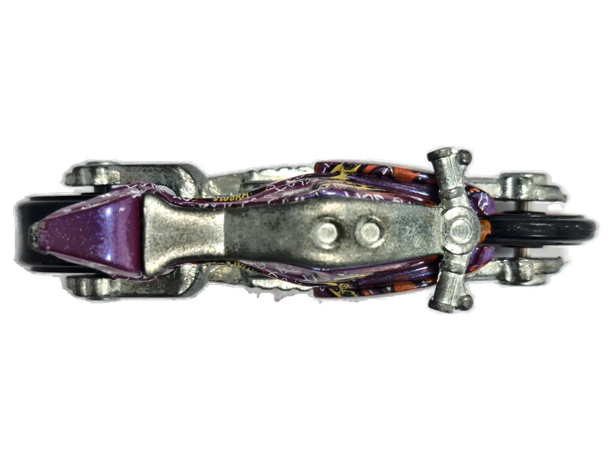 CANYON CARVER, Motocykl, Hot Wheels 2013, Die cast, Fioletowy 1:64 Resoraki – zdjęcie 8