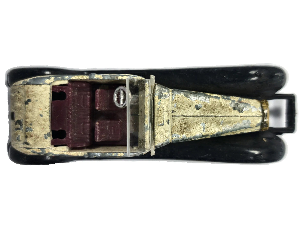 1927 BUGATTI ROYALE MOD 41, Rio Models, Vintage Die cast 1027, Biały, 1:43 – zdjęcie 8