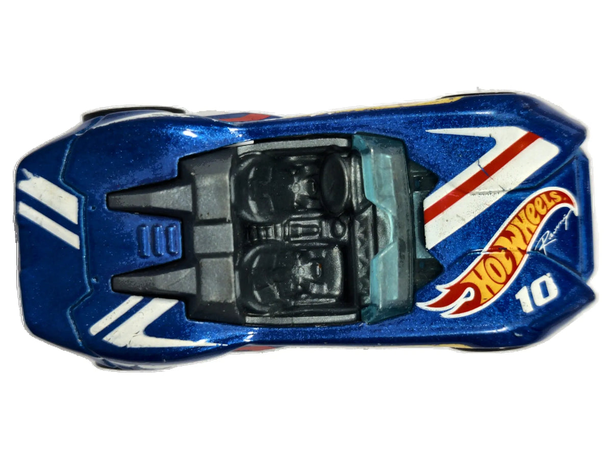 Carbonic Hot Wheels 2014 TRACK ACES 1:64 10 Luzak Niebieski – zdjęcie 8
