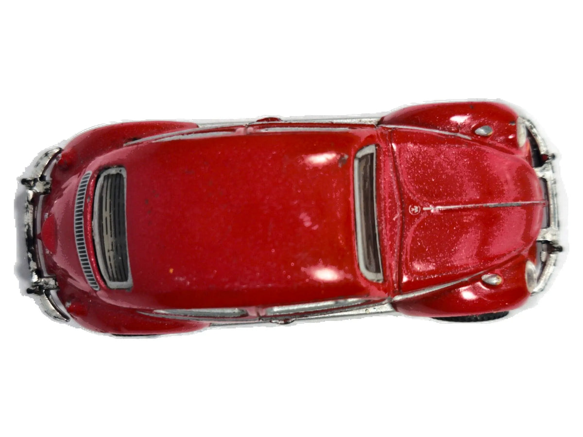 VOLKSWAGEN BEETLE TYPE 1 Fiat Series Hongwell Czerwony 1:68 – zdjęcie 8