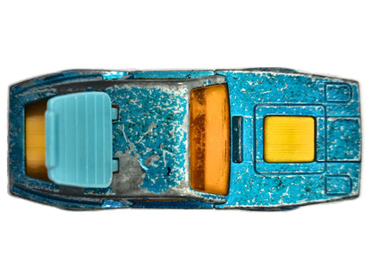 SAAB SONETT III Superfast Matchbox 1973 Niebieski 1:55 Made in England – zdjęcie 8