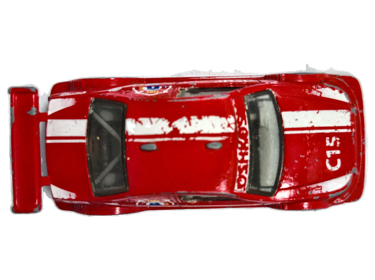 Amazoom Hot Wheels 2001 1:64 Oshkosh Fire Department Luzak Czerwony – zdjęcie 8