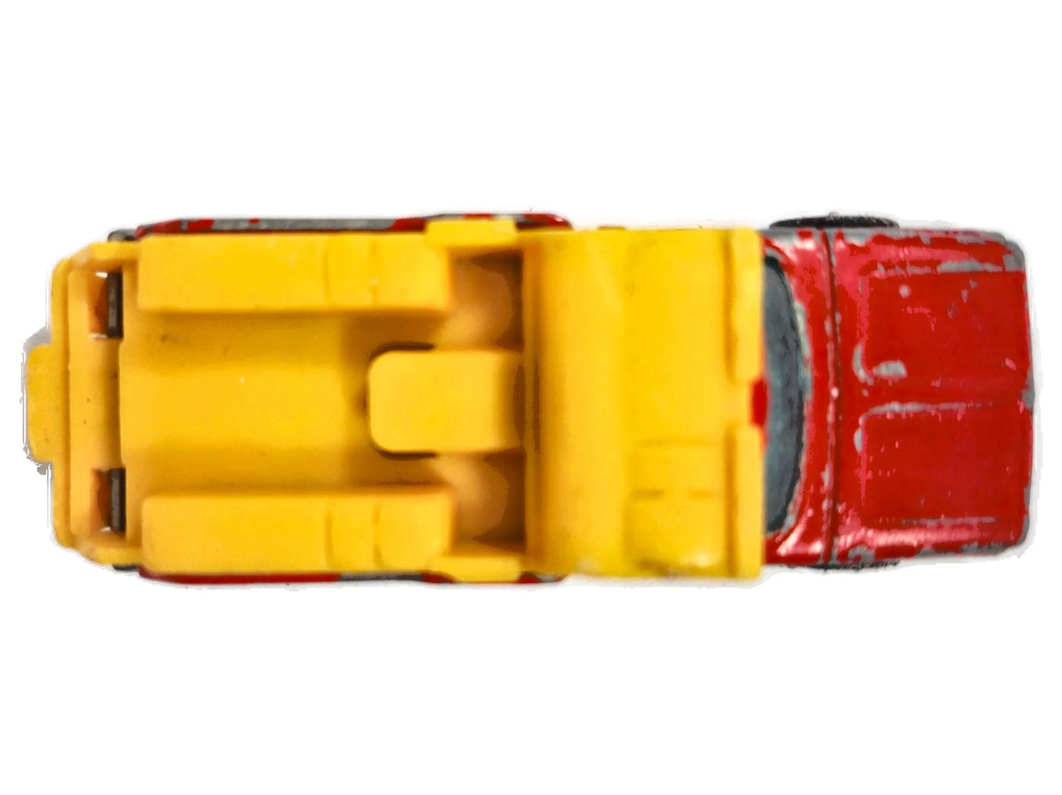 FORD CAMPER, Corgi Juniors, Made in Gt Britain, No.3396/69, Czerwony, 1:64 – zdjęcie 8