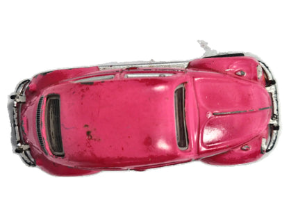 Volkswagen Beetle Schuco Regular Wheels 1:72 Garbus Luzak Różowy – zdjęcie 8