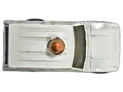 NO.20 POLICE PATROL, Matchbox 1975, Die cast NO20, Biały, 1:64, Resoraki – zdjęcie 8