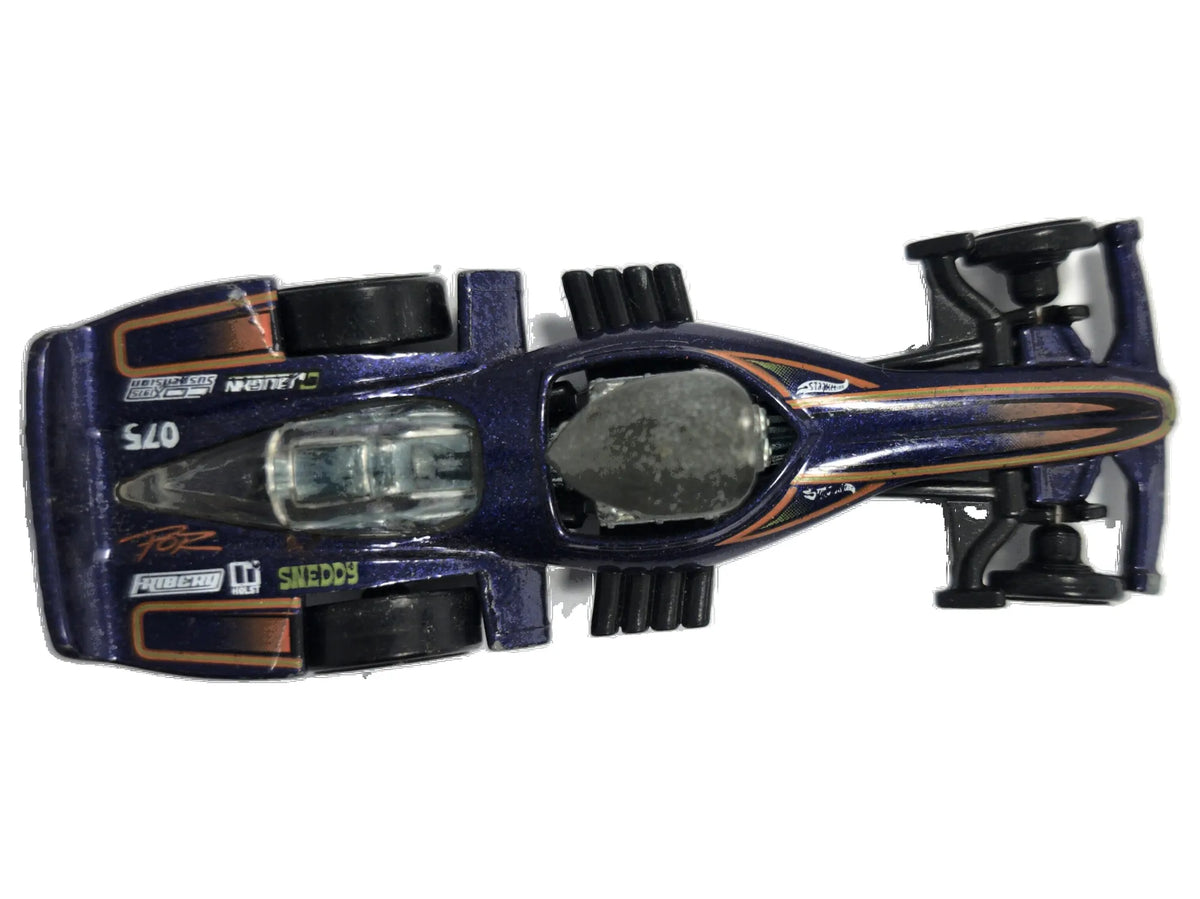 Turbo Fire Hot Wheels 1982 1:64 Luzak Fioletowy – zdjęcie 8