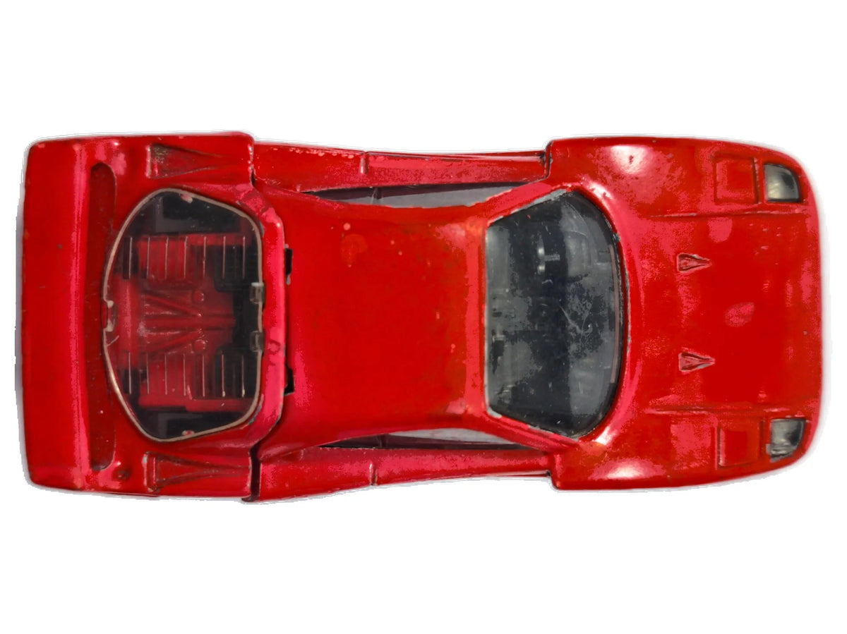 FERRARI F40, Siku, Made in West Germany, 1075, Czerwony, 1:52, Resoraki – zdjęcie 8
