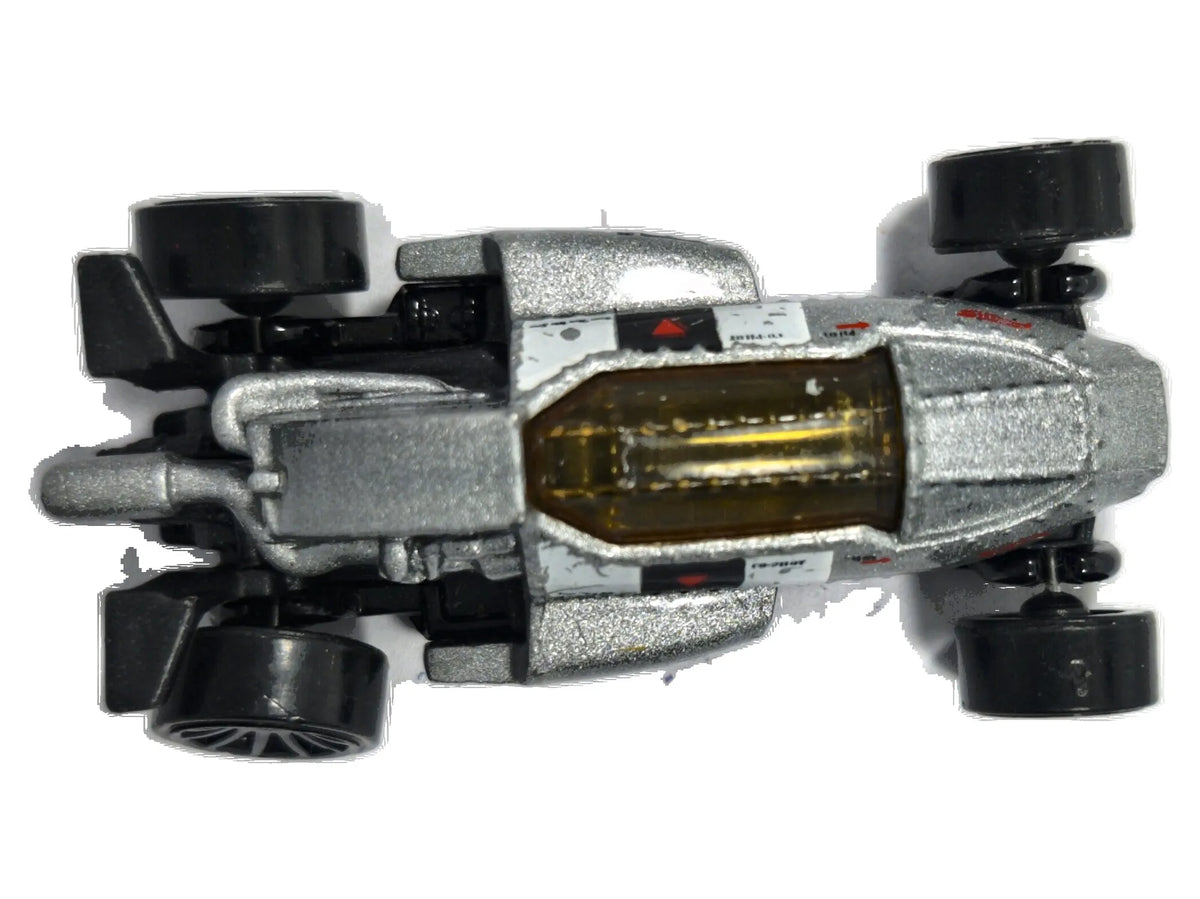 2 Jet Z Hot Wheels 2013 HW Racing 1:64 Formula E Luzak Srebrny – zdjęcie 8