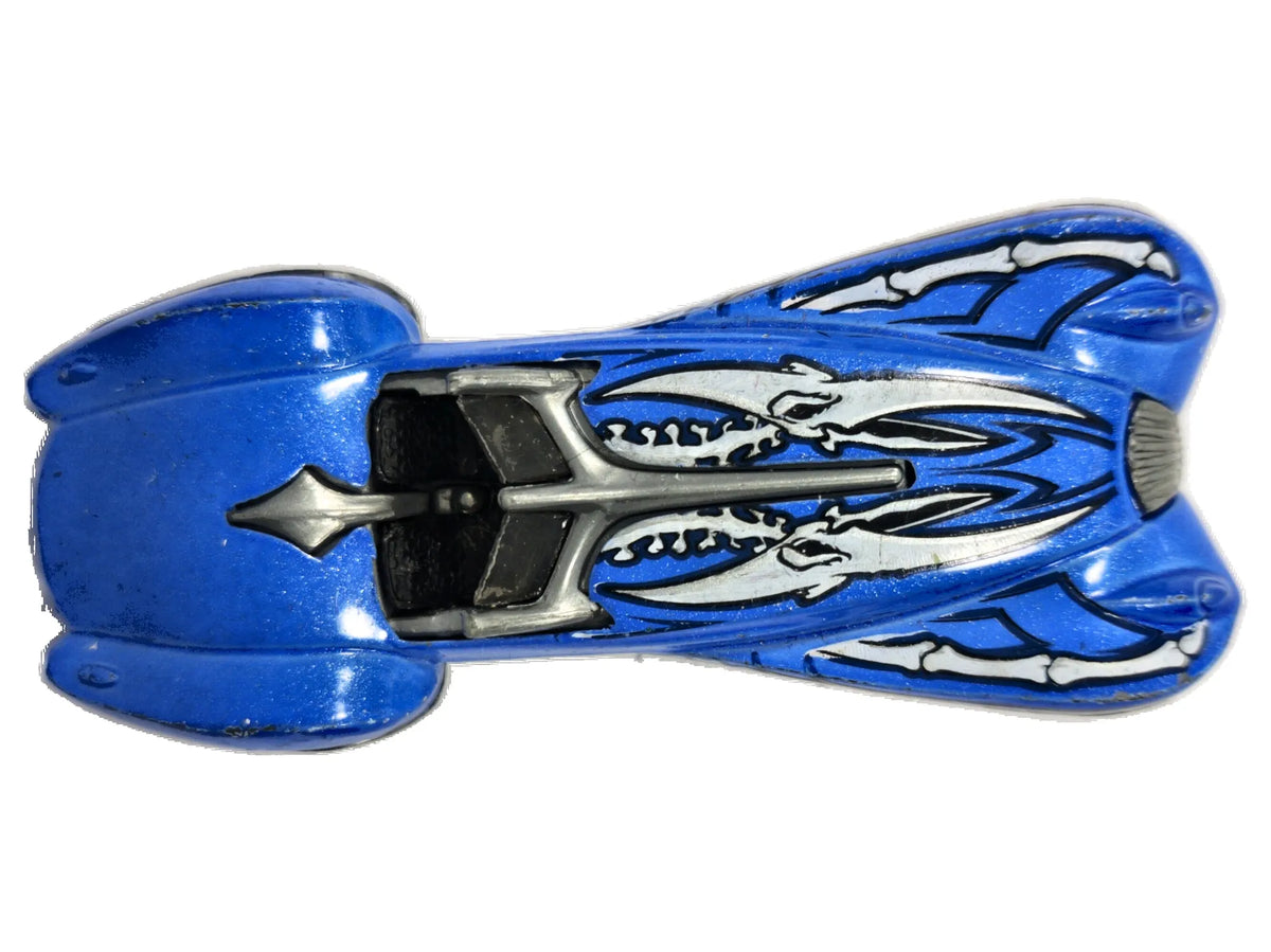 Phantastique Hot Wheels 1999 T-Wrecks 1:64 Luzak Niebieski – zdjęcie 8