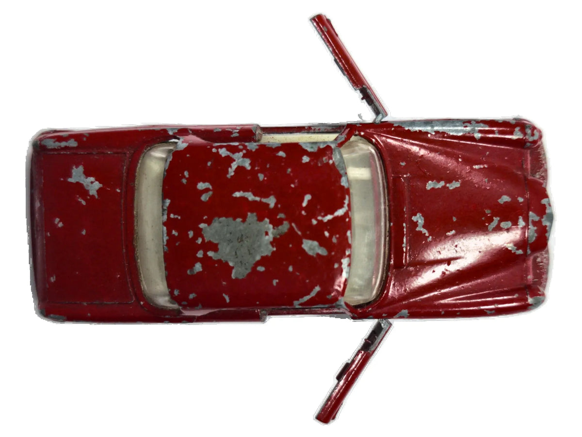 MERCEDES-BENZ 220 S.E Matchbox '60 Czerwony 1:67 Made in England – zdjęcie 8