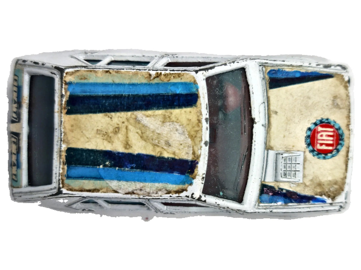 FIAT RITMO RALLY Polistil '80 Biały 1:55 Made in Italy – zdjęcie 8