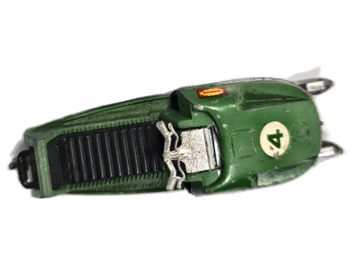 Moto-Neige Majorette '70 Zielony 1:36 Made in France Shell – zdjęcie 8