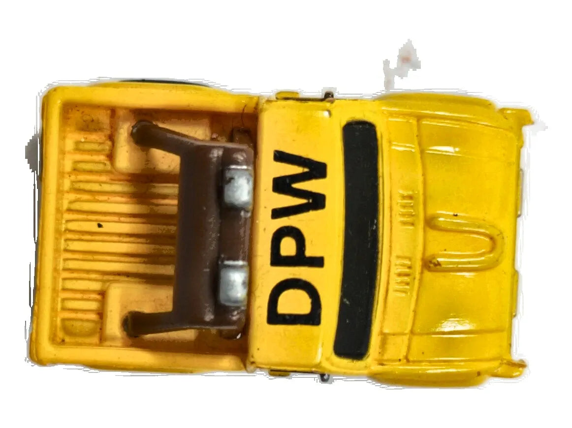 PICKUP 4X4 SUPT DPW Micro Machines Galoob 1988 Żółty 1:87 – zdjęcie 8