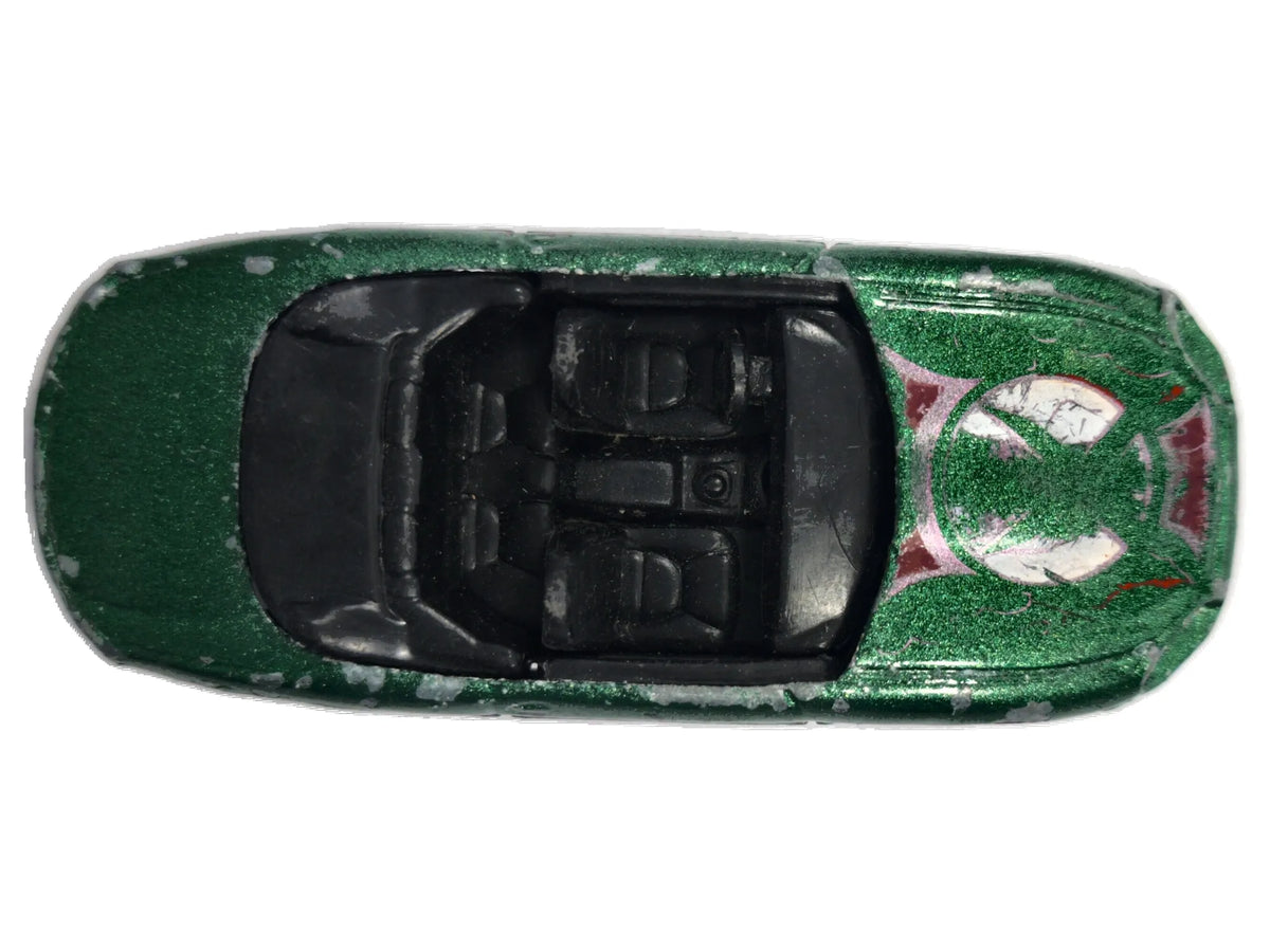 JAGUAR XK-8, Hot Wheels 1996, Die cast, Zielony, 1:64, Resoraki – zdjęcie 8