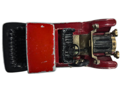 1912 Packard Landaulet Matchbox Czerwony 1:44 Made in England – zdjęcie 8