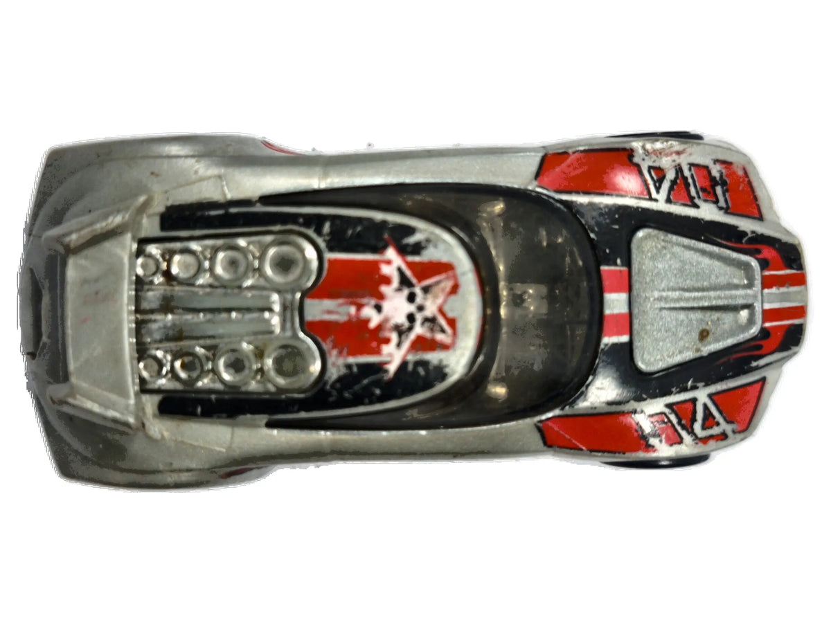 Chicane Hot Wheels AcceleRacers 1:64 Luzak Srebrny – zdjęcie 8