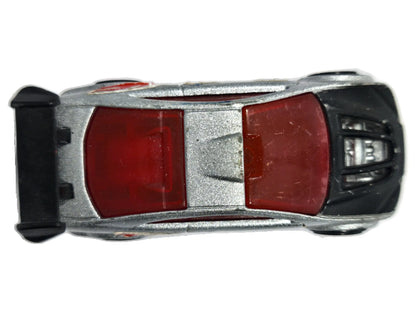 ID ASPHALT ASSAULT Hot Wheels x McDonald's 2005 Srebrny 1:64 – zdjęcie 8