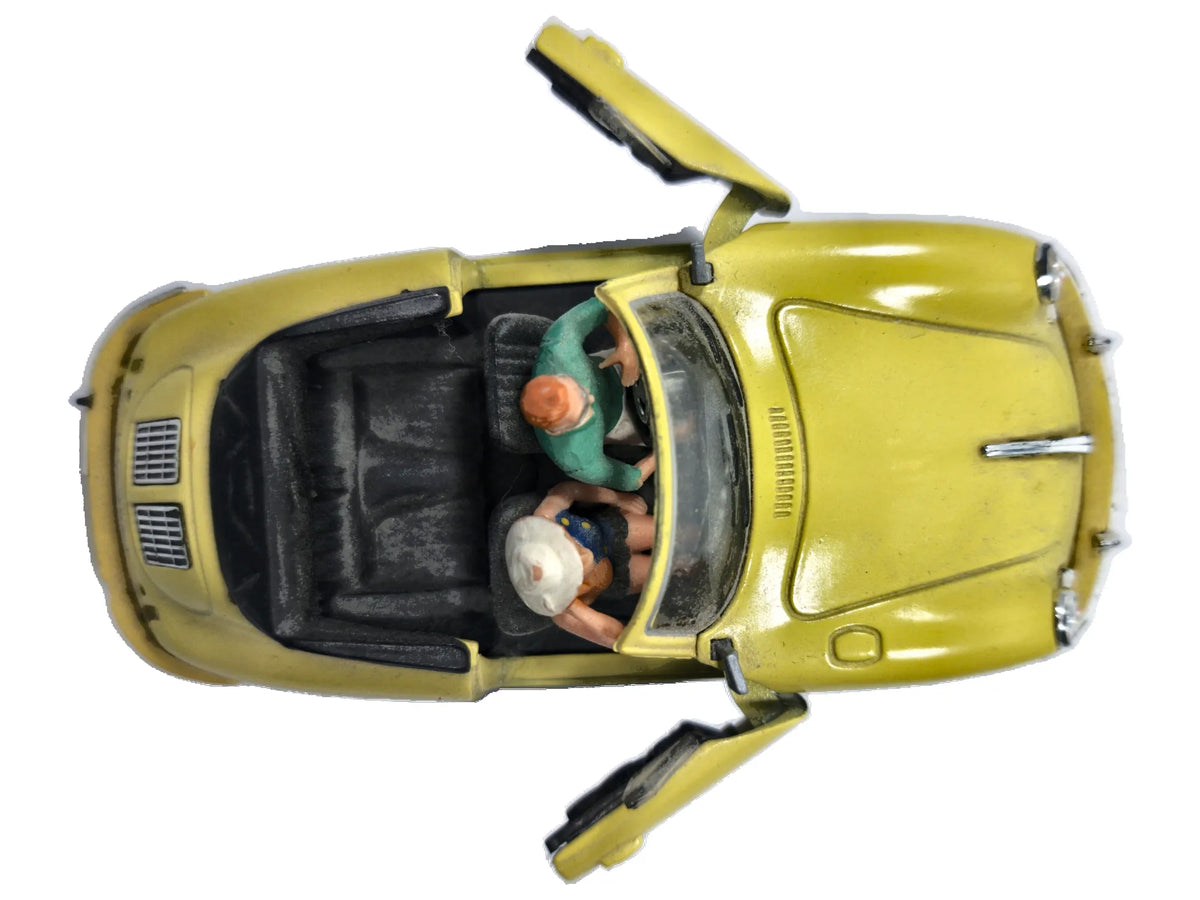 1969 Porsche 356B Cabriolet Hongwell Żółty 1:43 1969 PORSCHE 356B CABRIOLET – zdjęcie 8