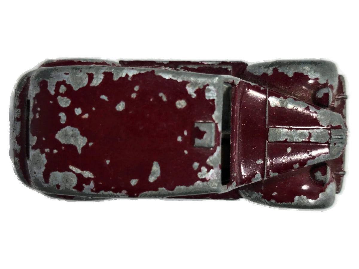 AUSTIN METROPOLITAN TAXI Matchbox '60 Bordowy 1:55 Made in England – zdjęcie 8